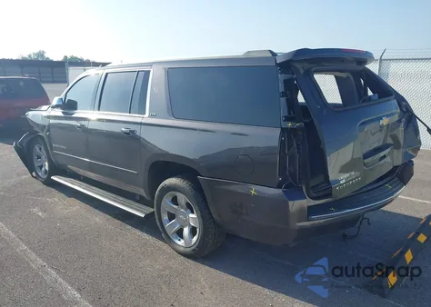 2015 Chevrolet Suburban 1500 Ltz из США, поврежденный, VIN 1GNSKKKC5FR711162